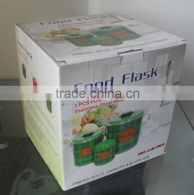 4 pcs nice day in one portable insulated food casserole