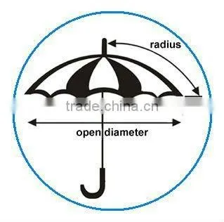 170CM*8K color bar portable beach umbrellas sea