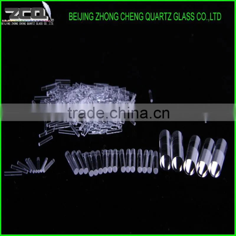 Clear Capillary Quartz Glass Rods
