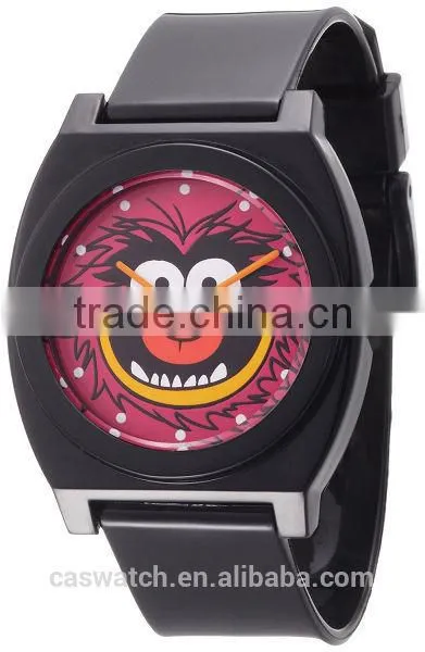 Fashion Cute Animal Muppet Plastic Kids Watches