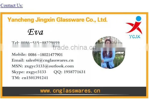 Hot Sale 100ml-750ml Transparent Glass Bulb Beverage Bottles