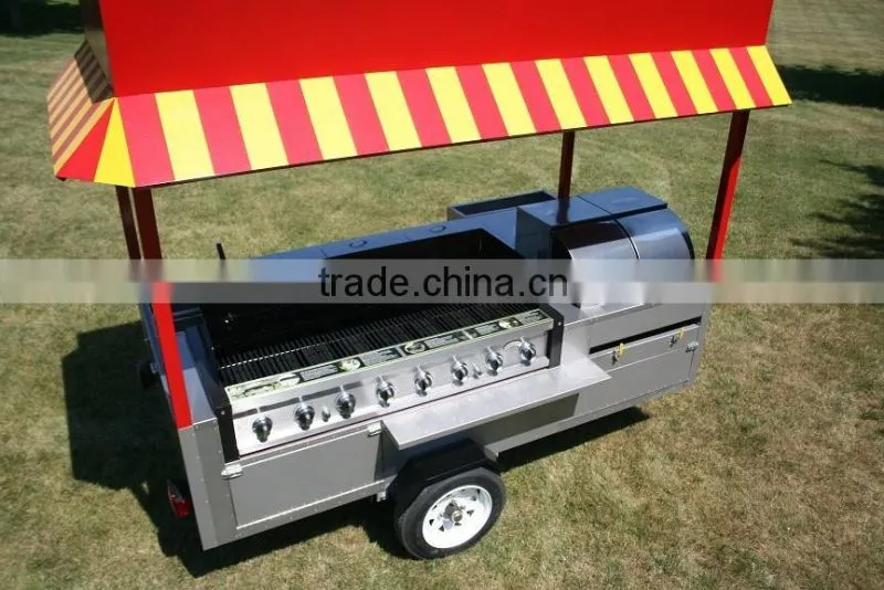 hot dog food cart CE approved hot dog food cart