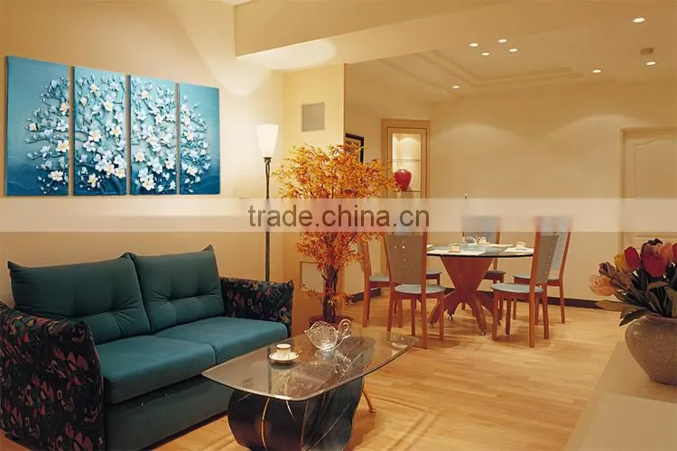 2015 Brilliant Modern Handmade flower abstract painting
