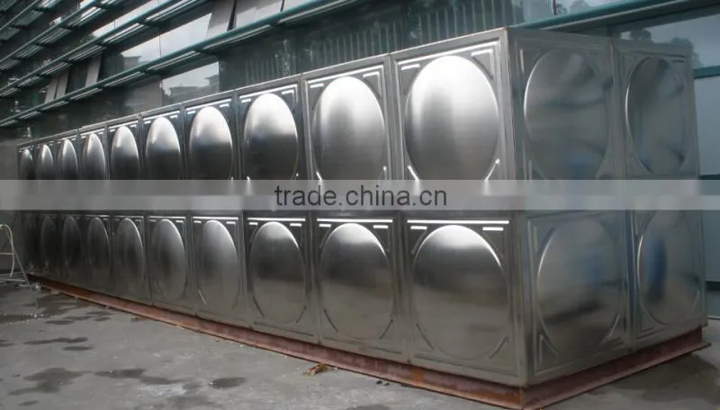 Popular Selling Stainless Steel Panel Tanks For Drinking Water Storage