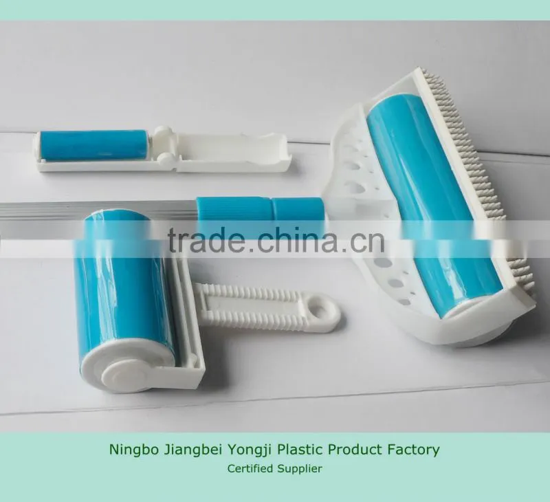 sticky lint roller with brush (Schticky)
