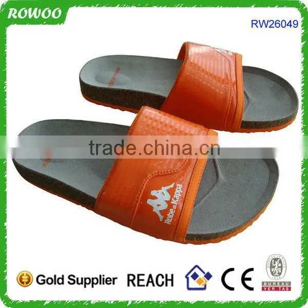 customize very cheap sexy men sandal slippers pu
