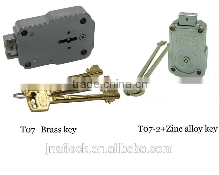 Mechanical security Lever key operate Lock TO7-2