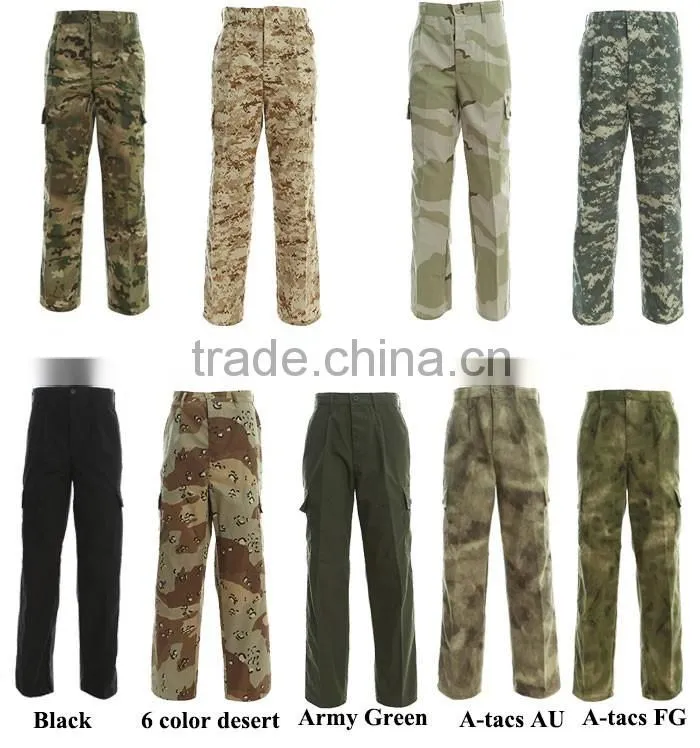 FG camo ripstop combat pants camouflage breathable trousers
