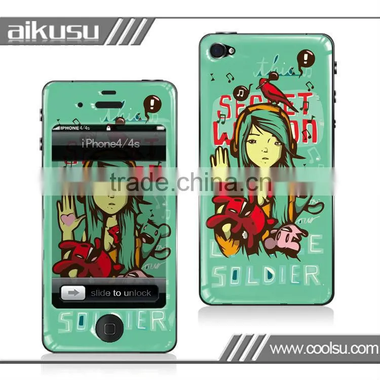 Hot sale front and back cover for iphone 4