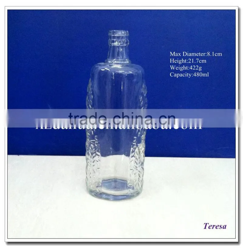 1000ml glass cosmetic 1000ml glass cosmetic packaging perfume bottle
