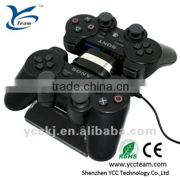 New for ps3 move controller 4 in1 dock charge station/charger stand