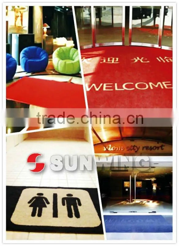 2012 New! PVC Coil Door Mat with Spike Backing