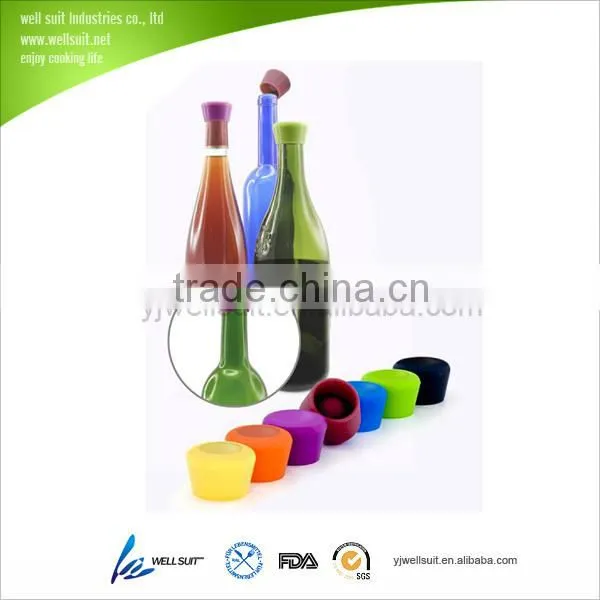 hot sell high quality colorful disk wine pourer