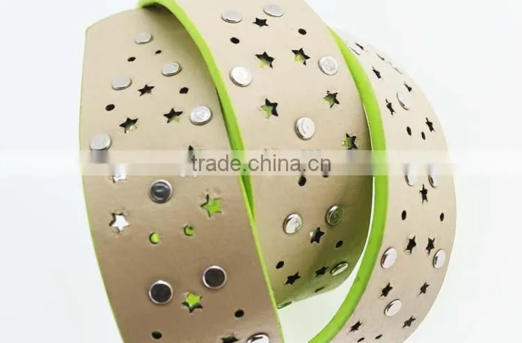 Women'sfashion women jeans rhinestone belt with shiny silver rhinestone buckles in yiwu