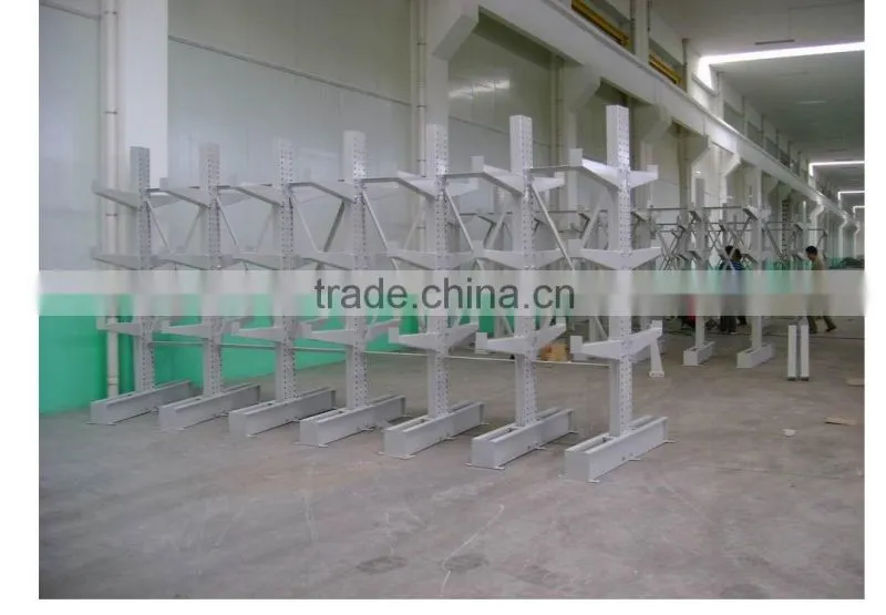 pipe storage rack / side cantilever rack / indoor firewood storage racks