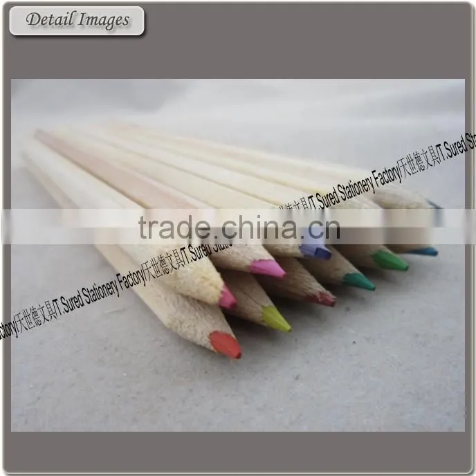 12Pieces Sharpened Natural Wood Color Pencil set