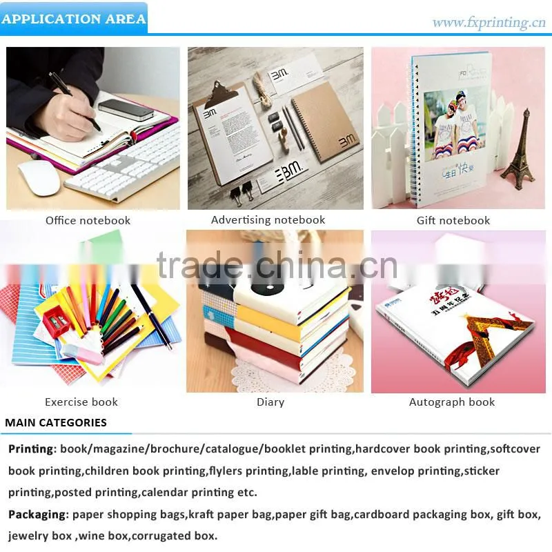 custom colorful brochure/catalog magazine book printing