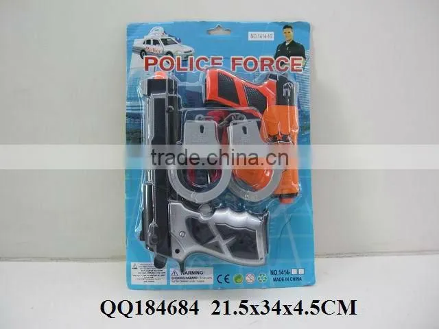Police play set, set toy, police toy game