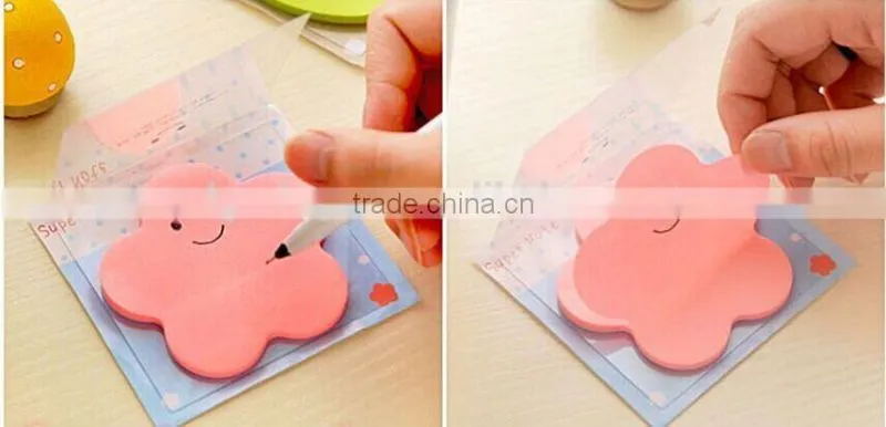 special shape lovely memo pad