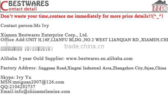 wholesale 5 pcs unbreakable melamine western kids dinnerware set