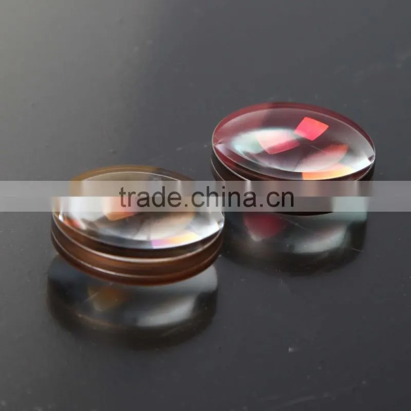 Freshlook color lens teo pieces glued together