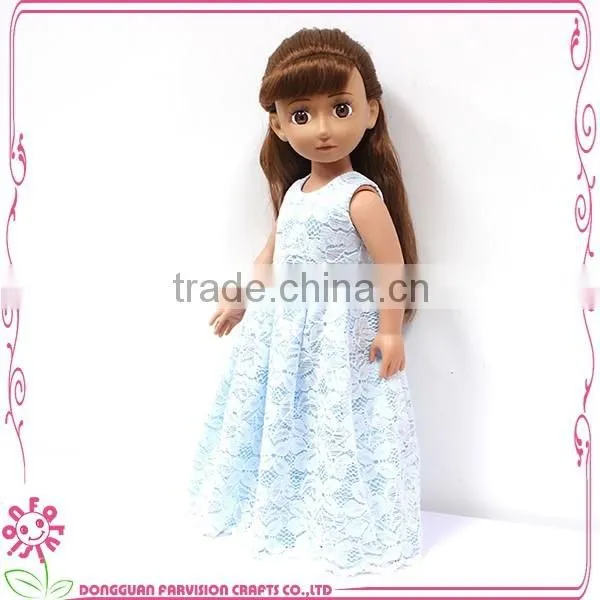 Wholesale 18 Inch Lovely Vinyl Waterproof Toy Doll Lifelike