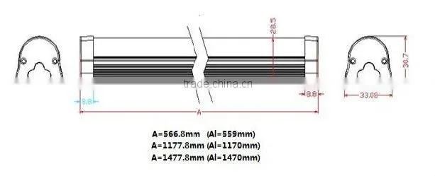 1.5m t8 tubes all in one