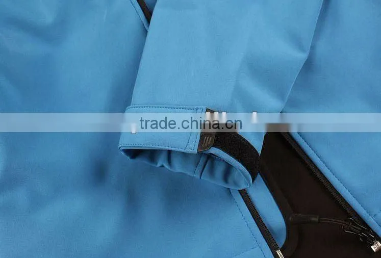 Autumn Bright Blue Jogging Outdoor Sports Unisex Jacket