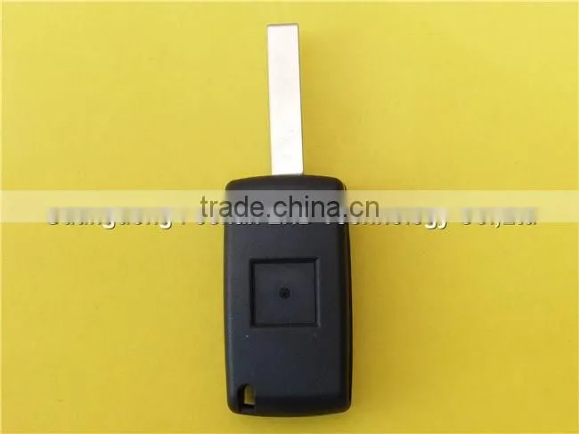 2 button flip remote key fob case shell for Peugeot 407 CE0536