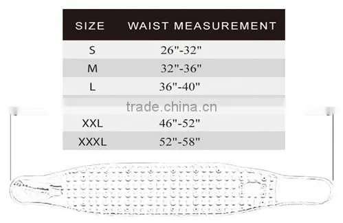 Chinese medical equipment back support gridle for waist protection