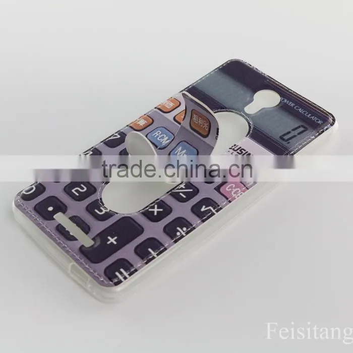 For Xiaomi Redmini Note2 pu leather with tpu soft mobile phone case cover