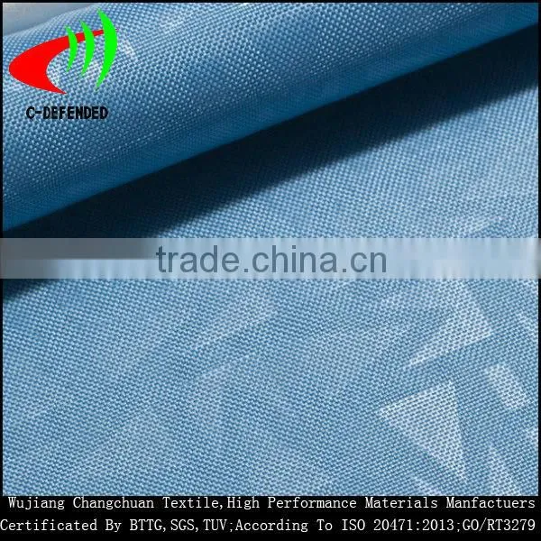 100%polyester oxford fabric embossed