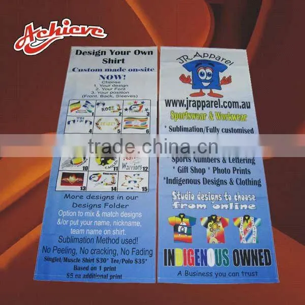 Fabric print sublimation tablecloth towel polyester