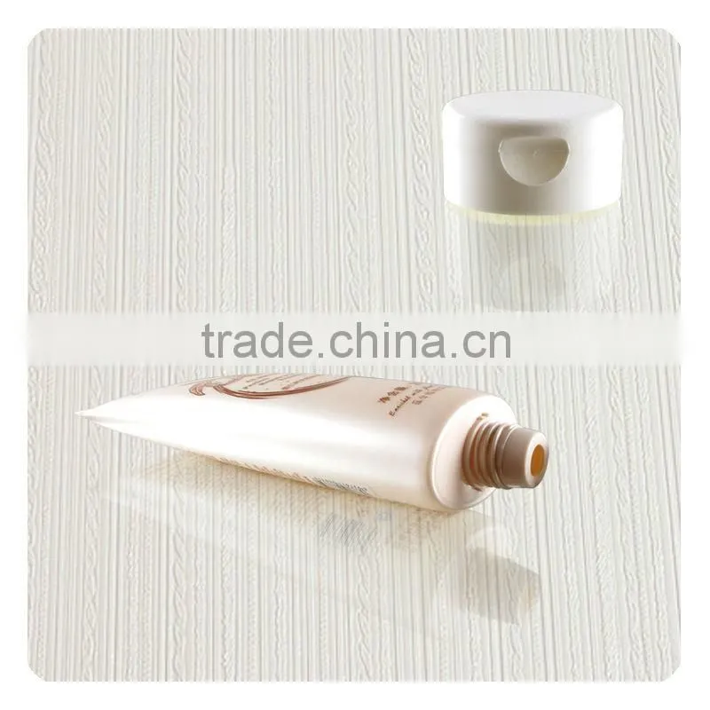 Oval Plastic Cosmetics Packaging Tubes