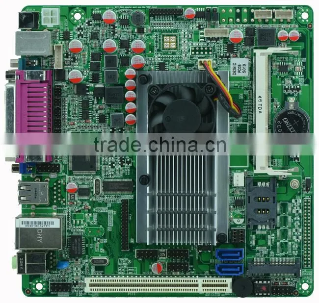 Atom D525 Industrial Motherboard with SIM Slot/1*LAN