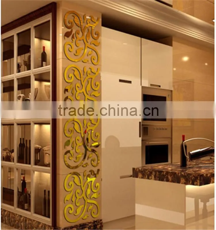 Gold mirror acrylic sheet