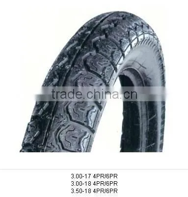 super sport motorcycle tyre and inner tube 3.00-17 8PR
