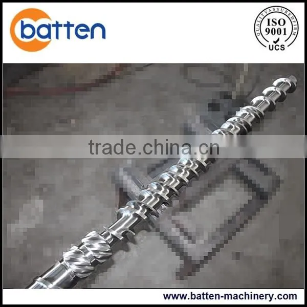 bimetallic/nitride 38CrMoAla single screw plastic machine screw and barrel