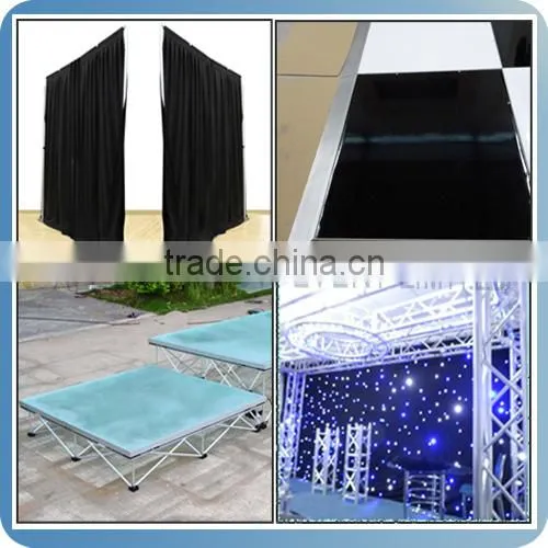 Cheap RK Colorful LED Star Curtain Backdrop For Christmas