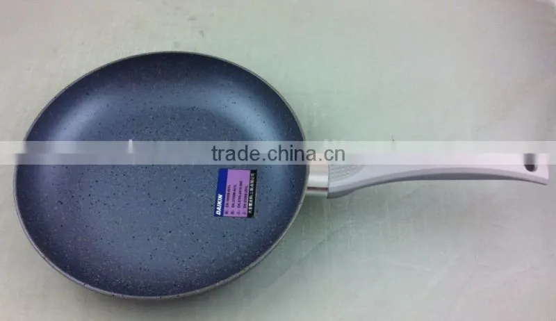 white ceramic marble coating frying pan