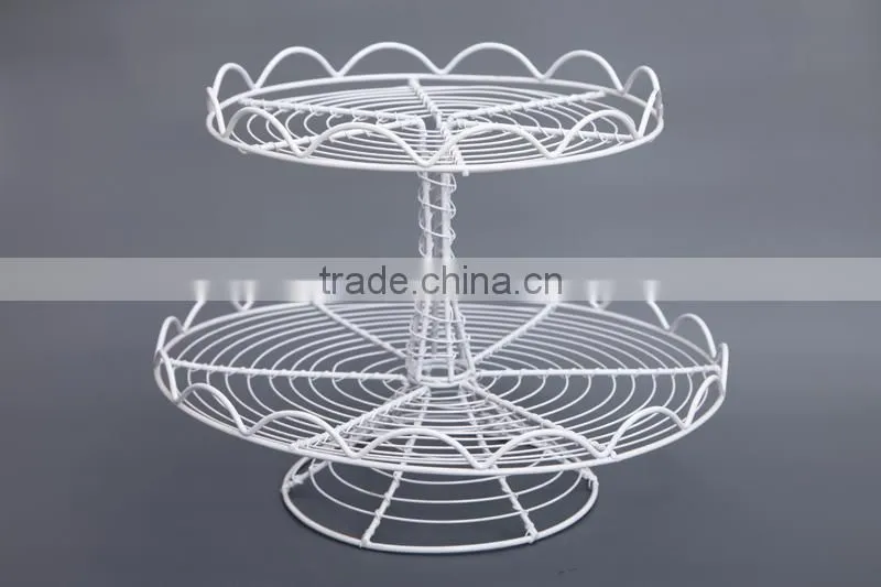 2014 hot sale China supplier power coating metal cake display
