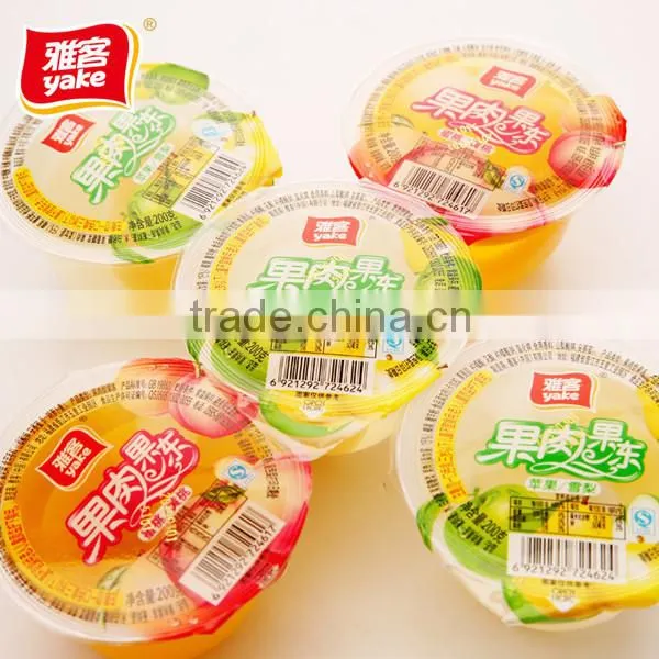 Yake 200g edible jelly with pulp
