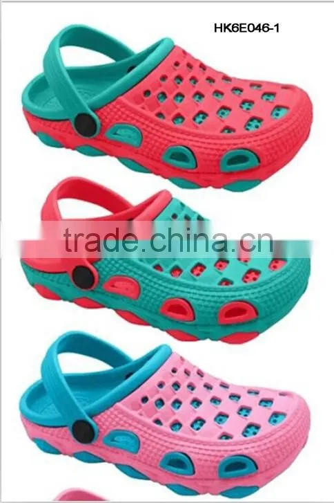 2016 colorful eva clogs sandals shoes for kids