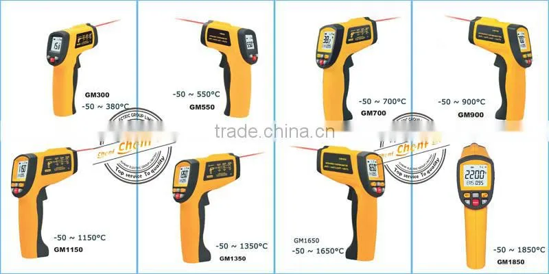Hot ! 380C Mini Temperature Gun Infrared Thermostat 12:1 with LCD Display