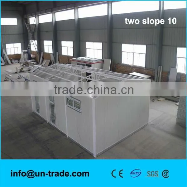 low cost color steel sandwich panel prefabricated homes