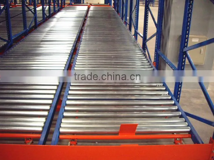 Gravity pallet racking/storage stacking rack