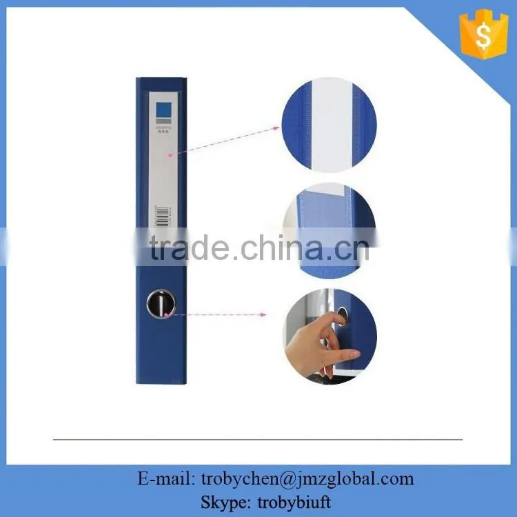 pp lever arch folder with strong cover