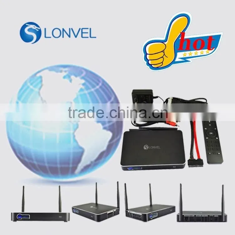 Aluminum case 4K Android 4.4 Realtek 1195 chipset Quad Core TV box for SS902