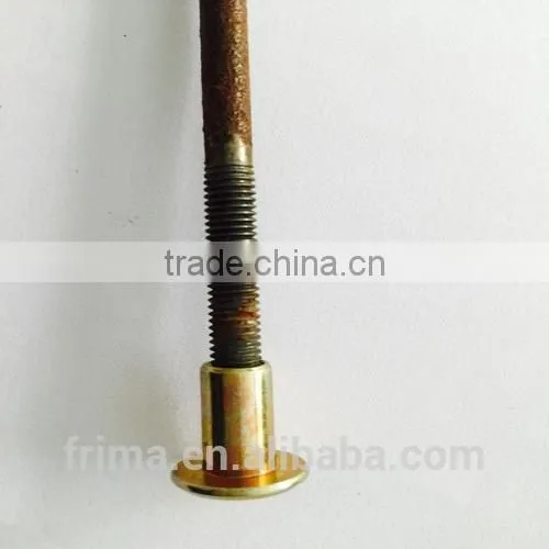 Q235 carbon steel thread rod with nut