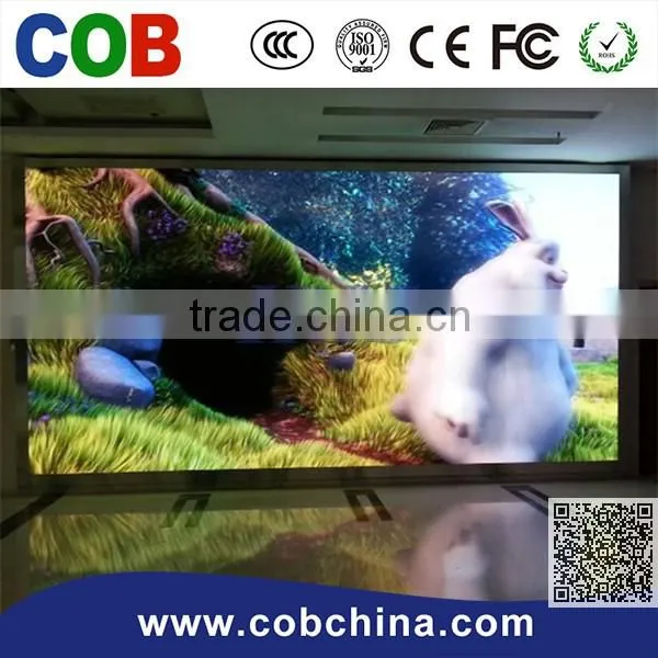 p6 indoor full color clear led video wall